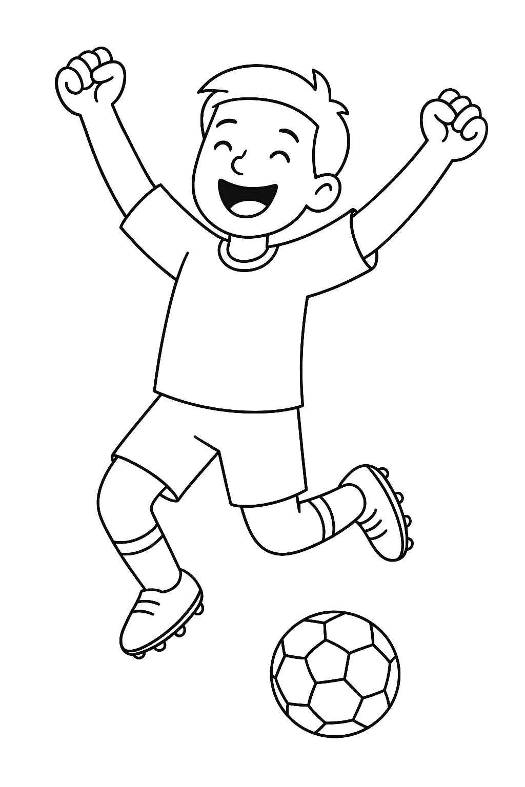 Desenho de Jogadores De Futebol Desenho Colorir Imprimir 34