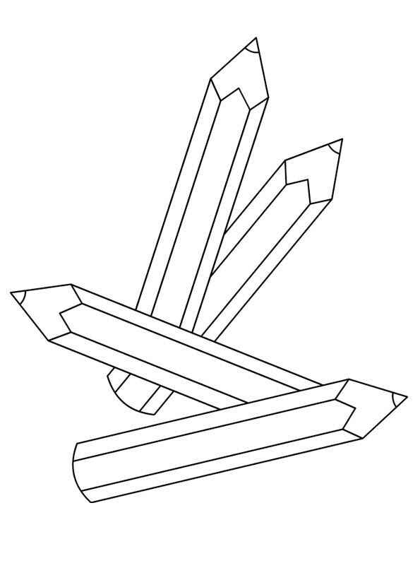 Desenho de Lápis Desenho Colorir Imprimir 03