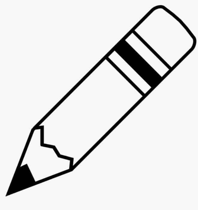 Desenho de Lápis Desenho Colorir Imprimir 08