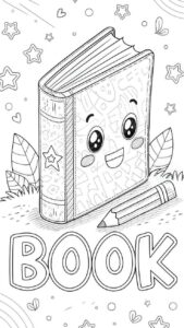 Desenho de Livro Desenho Colorir Imprimir 10