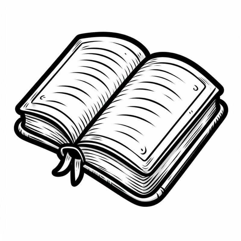 Desenho de Livro Desenho Colorir Imprimir 20