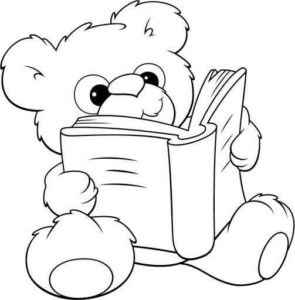 Desenho de Livro Desenho Colorir Imprimir 25