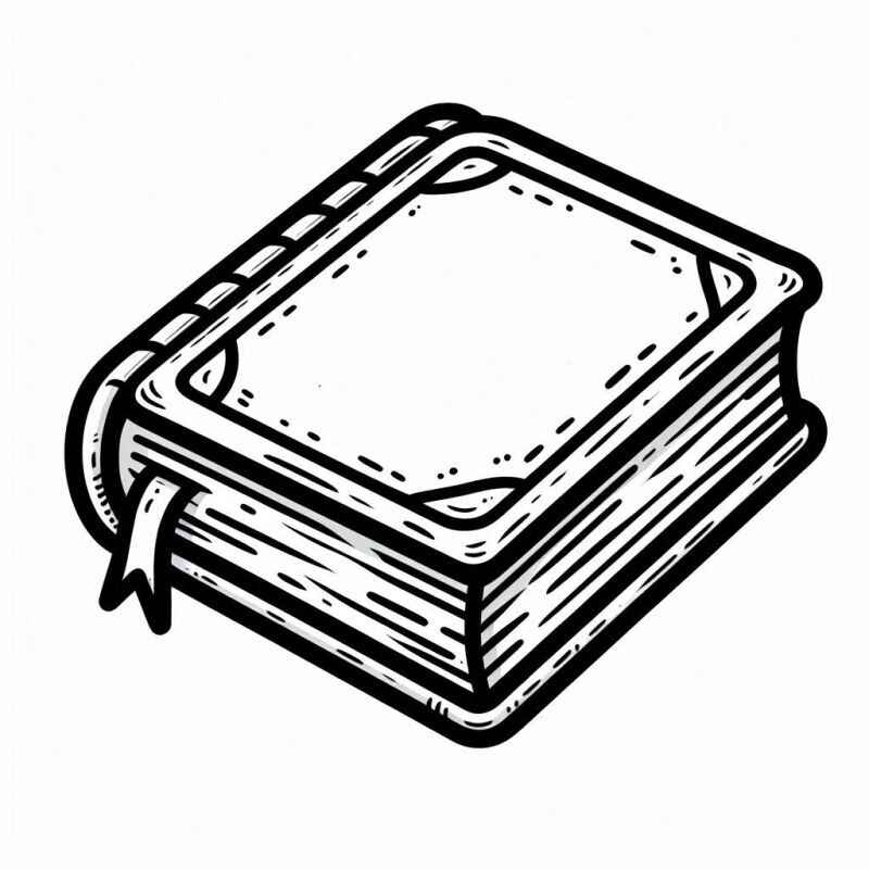 Desenho de Livro Desenho Colorir Imprimir 27