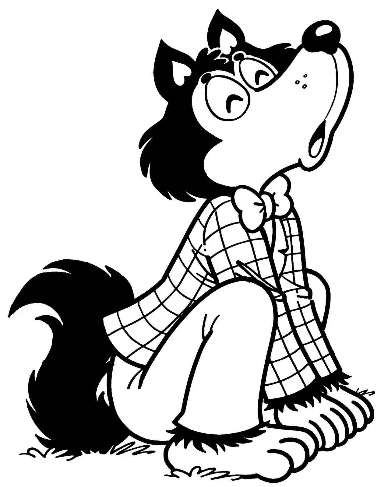 Desenho de Lobisomem Desenho Colorir Imprimir 56