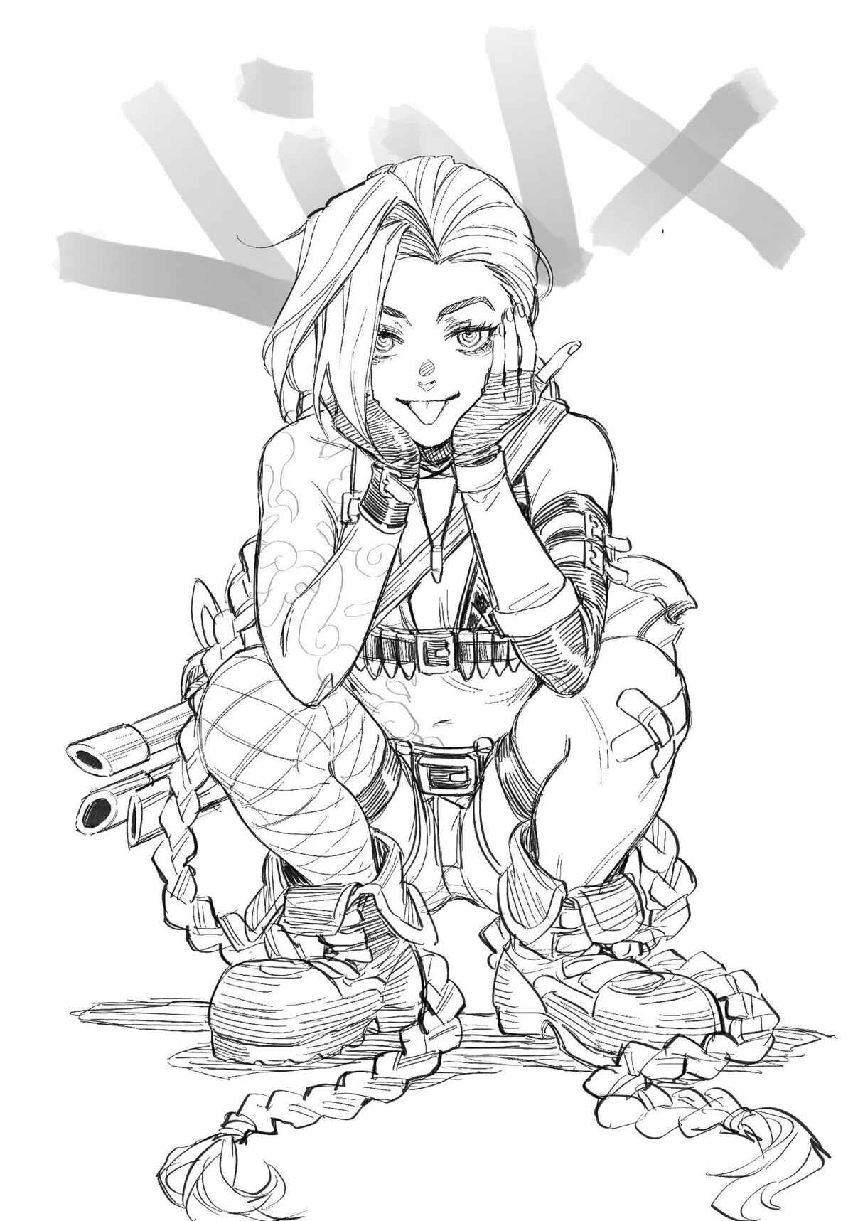 Desenho de Lol League Of Legends Desenho Colorir Imprimir 02