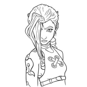 Desenho de Lol League Of Legends Desenho Colorir Imprimir 07