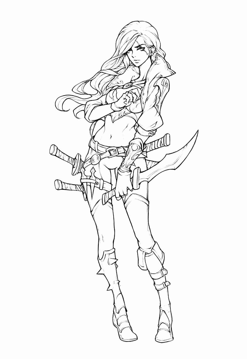 Desenho de Lol League Of Legends Desenho Colorir Imprimir 09