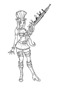 Desenho de Lol League Of Legends Desenho Colorir Imprimir 12