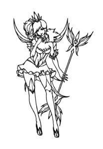 Desenho de Lol League Of Legends Desenho Colorir Imprimir 21