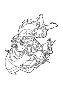 Desenho de Lol League Of Legends Desenho Colorir Imprimir 24