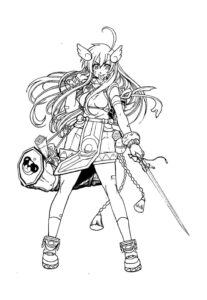 Desenho de Lol League Of Legends Desenho Colorir Imprimir 31