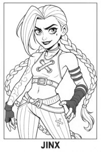 Desenho de Lol League Of Legends Desenho Colorir Imprimir 32