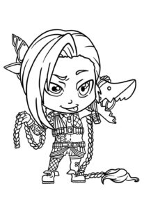 Desenho de Lol League Of Legends Desenho Colorir Imprimir 34