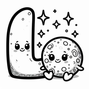 Desenho de Lua Desenho Colorir Imprimir 35