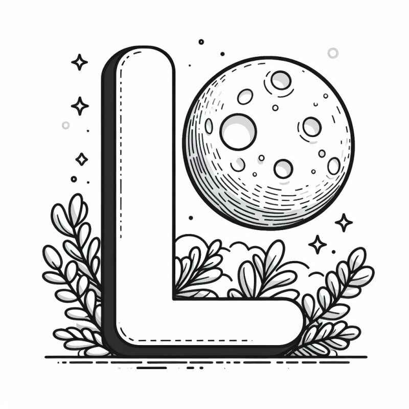 Desenho de Lua Desenho Colorir Imprimir 37