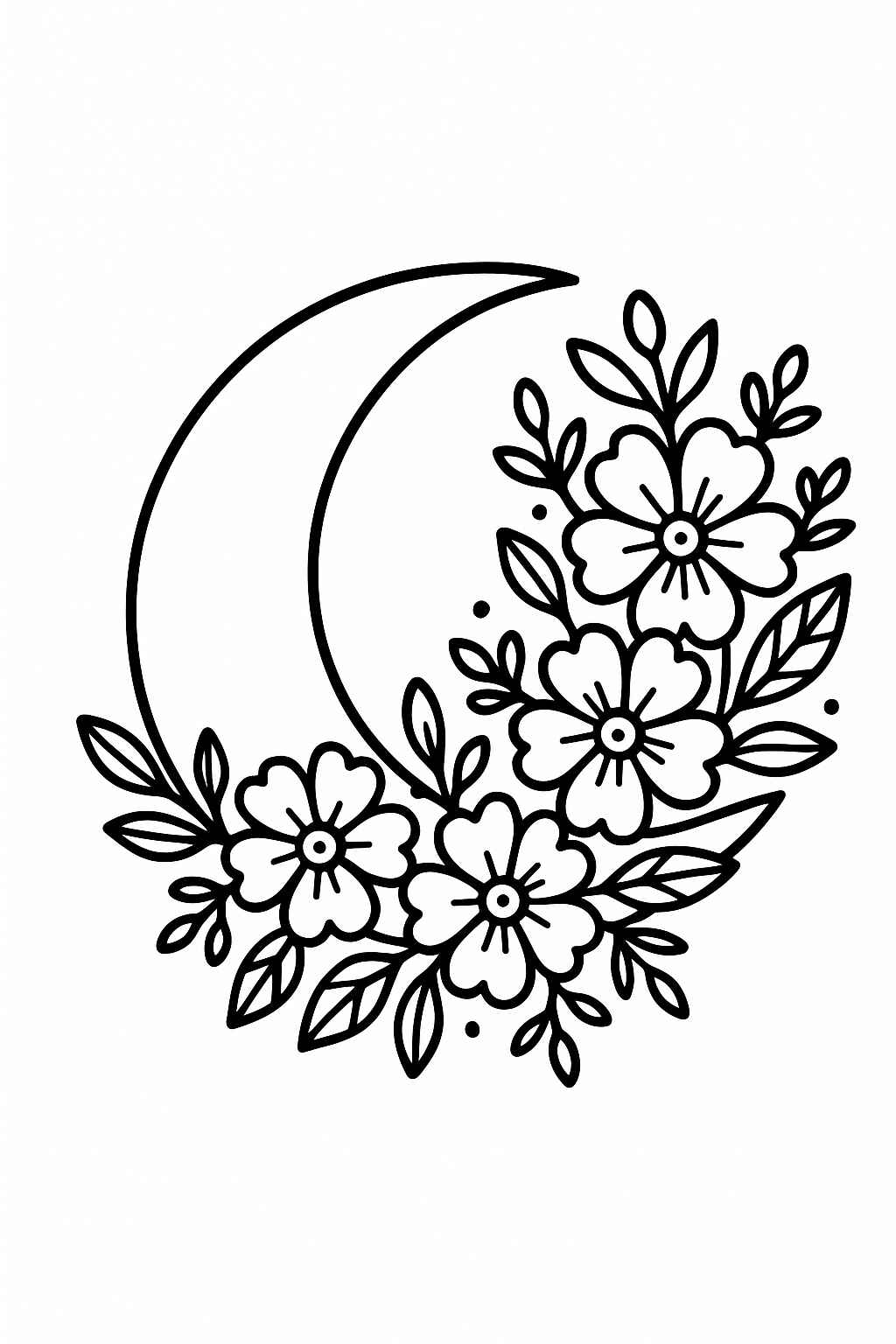 Desenho de Lua Desenho Colorir Imprimir 57