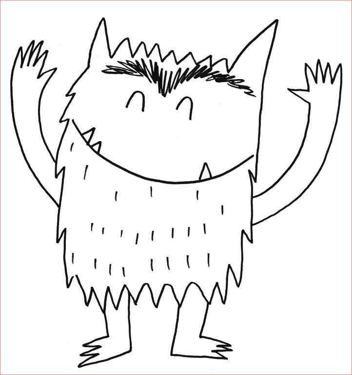 Desenho de Monstro Das Cores Desenho Colorir Imprimir 18