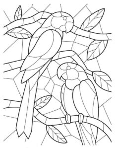 Desenho de Mosaico Desenho Colorir Imprimir 06