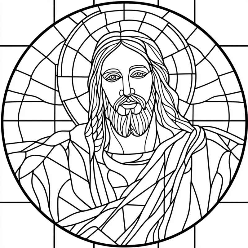 Desenho de Mosaico Desenho Colorir Imprimir 34