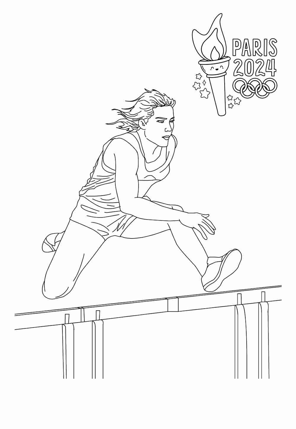 Desenho de Olimpiadas Desenho Colorir Imprimir 04