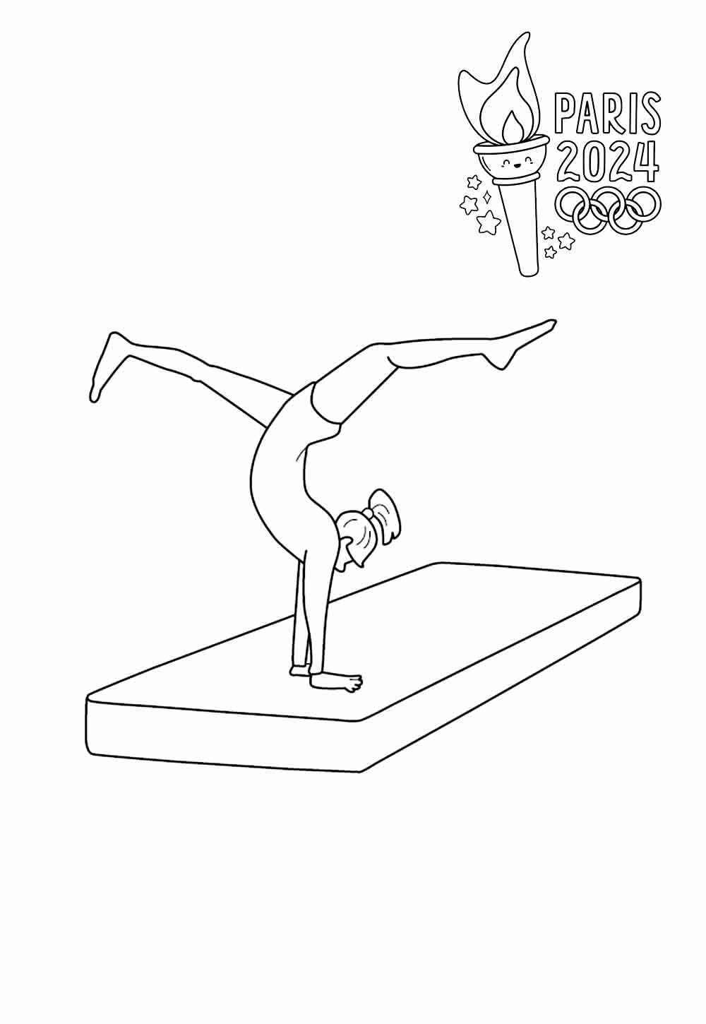 Desenho de Olimpiadas Desenho Colorir Imprimir 07