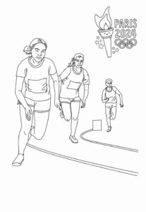 Desenho de Olimpiadas Desenho Colorir Imprimir 13