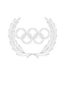 Desenho de Olimpiadas Desenho Colorir Imprimir 17