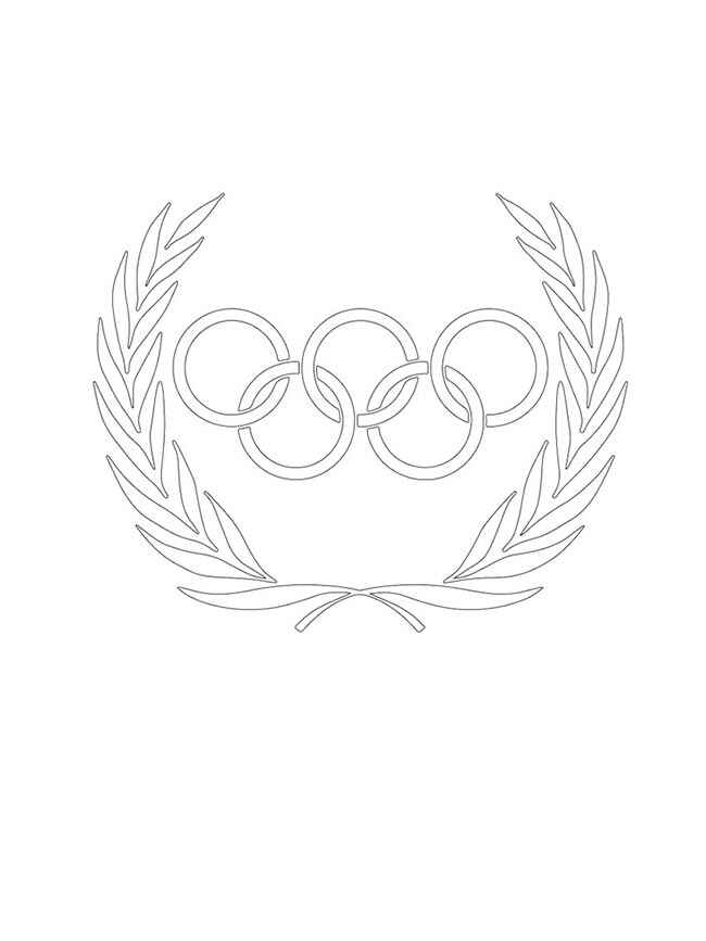 Desenho de Olimpiadas Desenho Colorir Imprimir 17