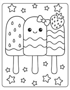 Desenho de Picole Desenho Colorir Imprimir 02