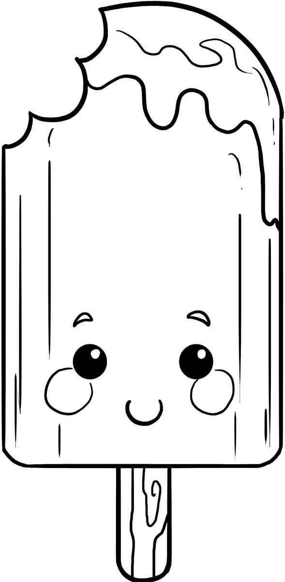 Desenho de Picole Desenho Colorir Imprimir 04