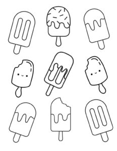 Desenho de Picole Desenho Colorir Imprimir 05