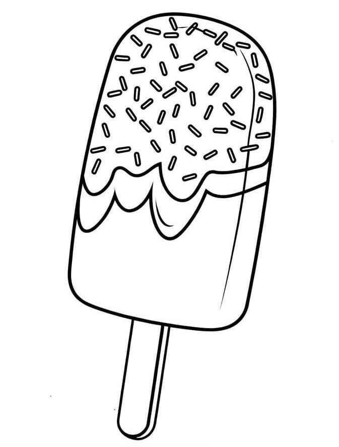 Desenho de Picole Desenho Colorir Imprimir 12