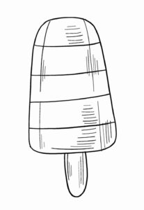 Desenho de Picole Desenho Colorir Imprimir 13