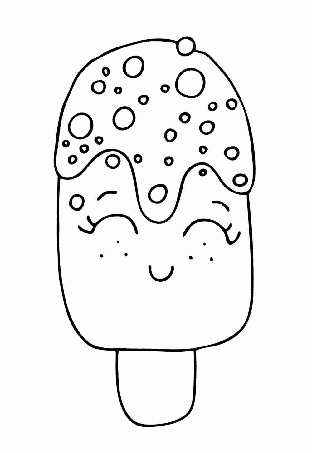 Desenho de Picole Desenho Colorir Imprimir 14