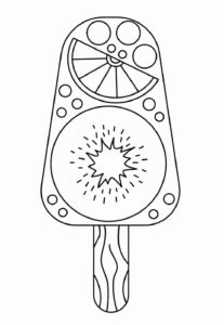 Desenho de Picole Desenho Colorir Imprimir 15