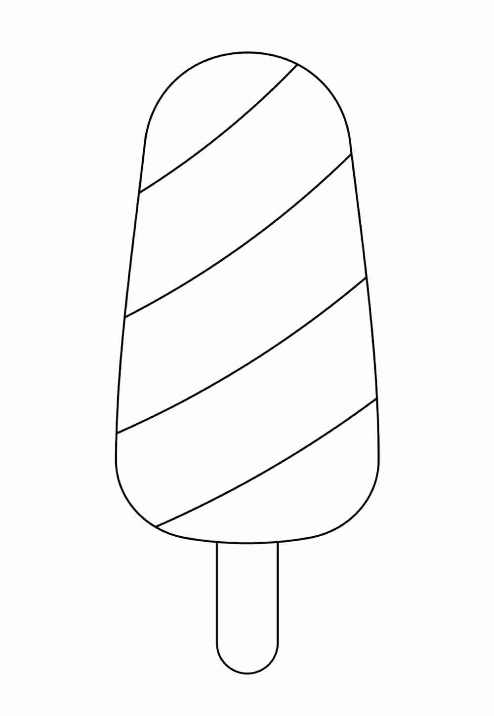 Desenho de Picole Desenho Colorir Imprimir 16