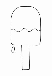 Desenho de Picole Desenho Colorir Imprimir 17