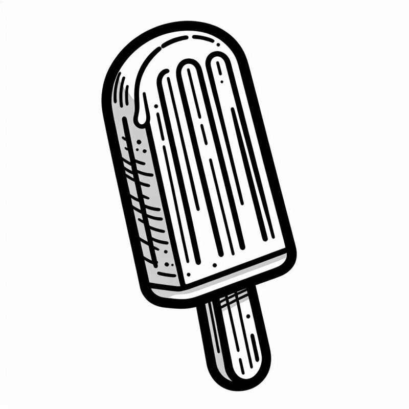 Desenho de Picole Desenho Colorir Imprimir 19