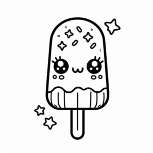 Desenho de Picole Desenho Colorir Imprimir 20