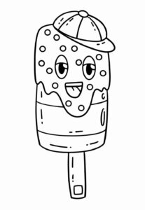 Desenho de Picole Desenho Colorir Imprimir 21