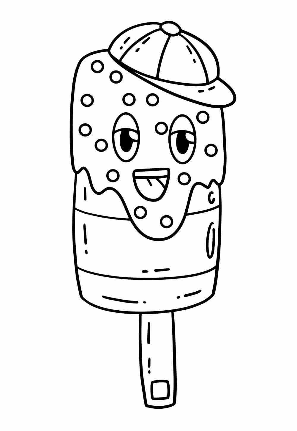 Desenho de Picole Desenho Colorir Imprimir 21