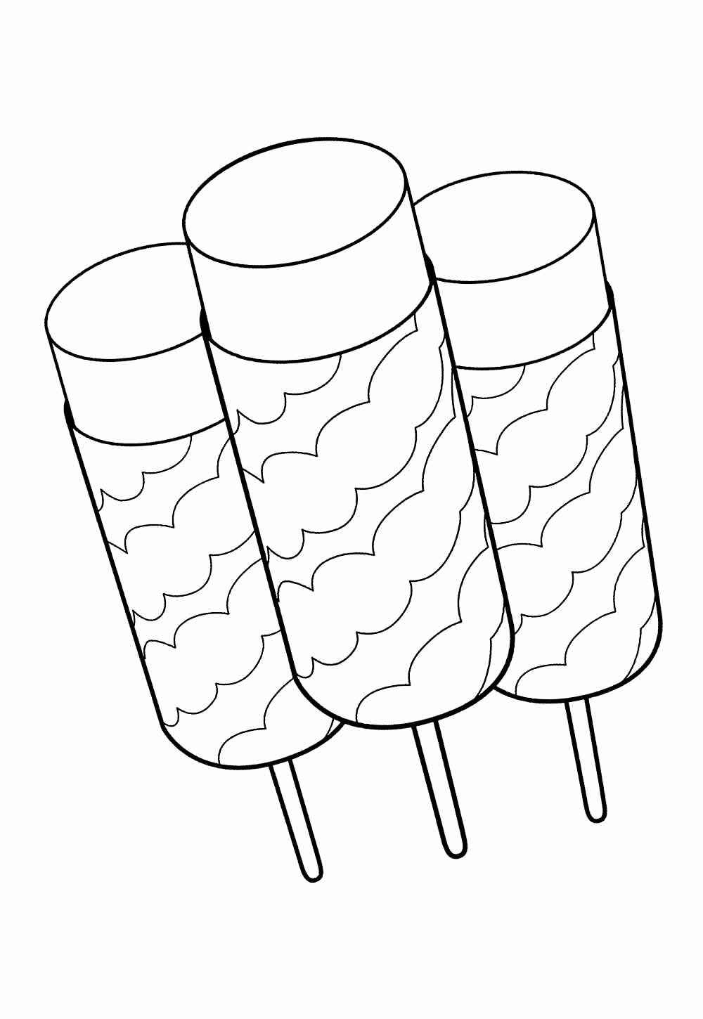 Desenho de Picole Desenho Colorir Imprimir 22