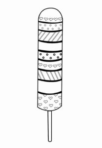 Desenho de Picole Desenho Colorir Imprimir 25