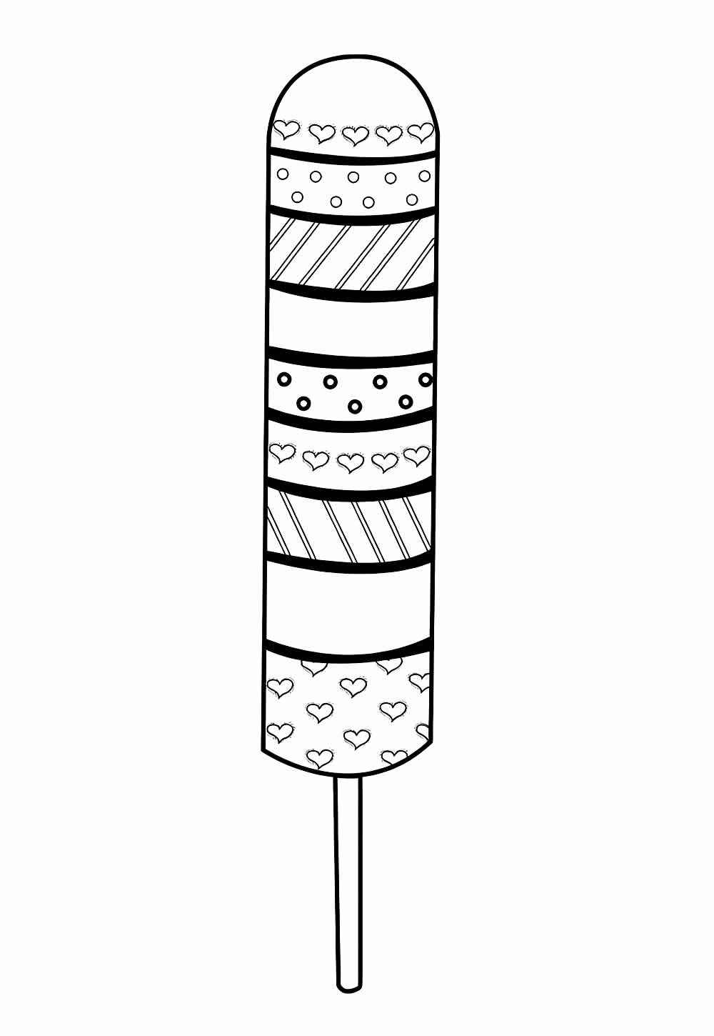 Desenho de Picole Desenho Colorir Imprimir 25