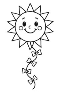 Desenho de Pipa Desenho Colorir Imprimir 20