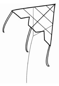 Desenho de Pipa Desenho Colorir Imprimir 27