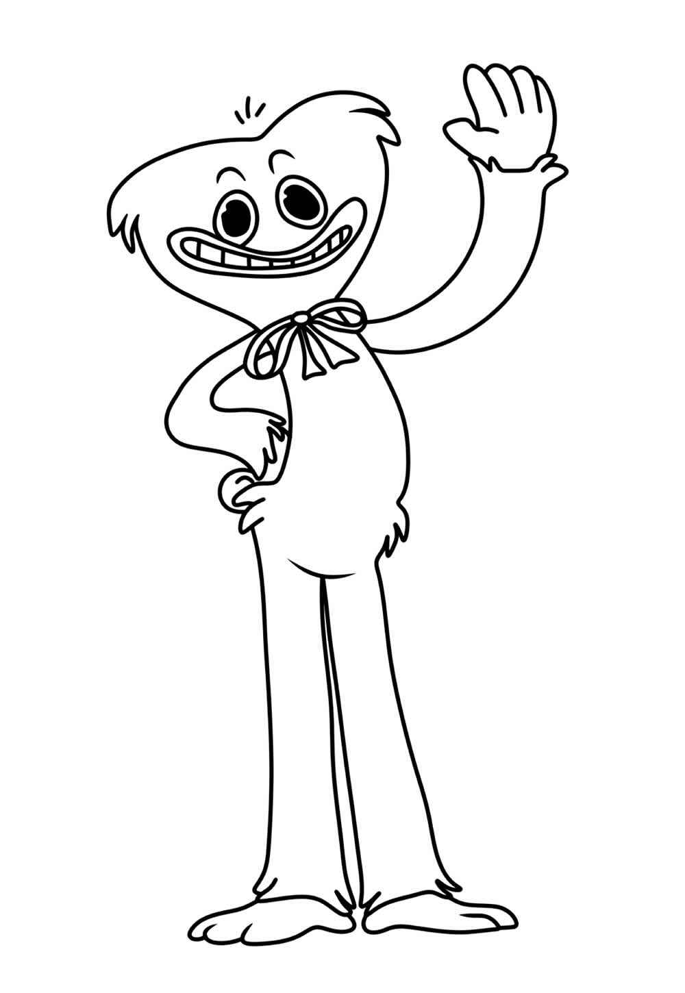 Desenho de Poppy Playtime Desenho Colorir Imprimir 10