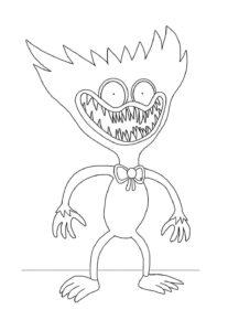 Desenho de Poppy Playtime Desenho Colorir Imprimir 11