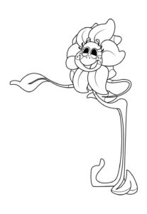 Desenho de Poppy Playtime Desenho Colorir Imprimir 17