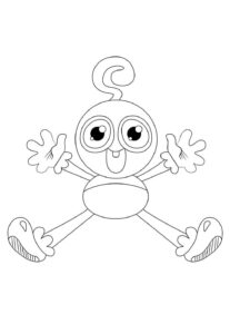 Desenho de Poppy Playtime Desenho Colorir Imprimir 19